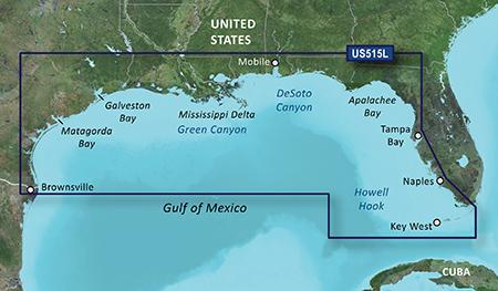 Produktbild Garmin Brownsville - Key Largo, microSD/SD