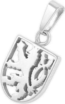 Produktbild Brilio Original white gold pendant Czech lion 241 001 01107 07