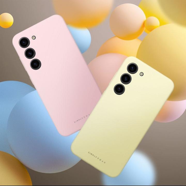 Produktbild Roar Back panel cover case CLOUD SKIN for SAMSUNG A34 5G Light Yellow (Samsung Galaxy A34 5G)