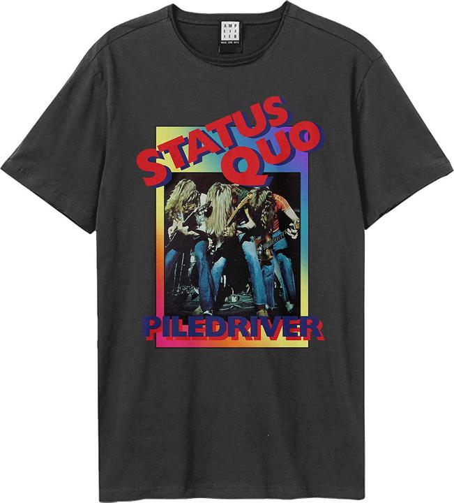 Immagine prodotto Amplified Piledriver Maglietta Status Quo Adulto Unisex (S)