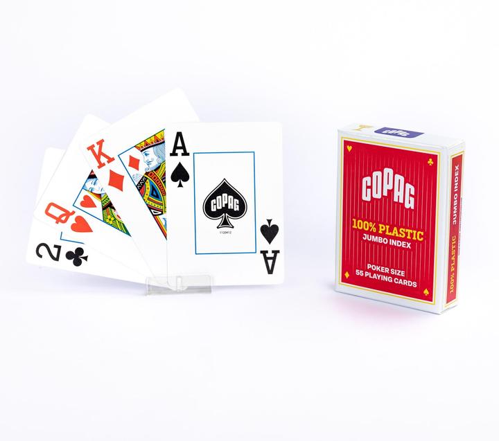 Actual product image Copag Poker Card Deck Jumbo (German, English, French, Italian, Swiss German)