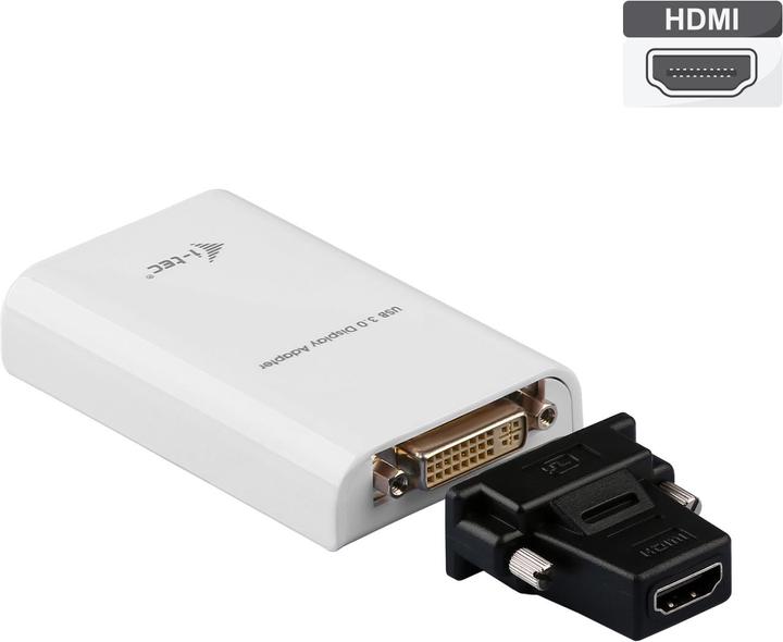 Actual product image i-tec USB 3.0 Advance Display Adapter TR (DVI, 8.43 cm)
