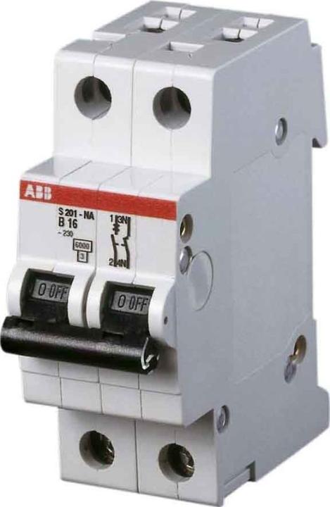 Produktbild ABB S201-C13NA Sicherungsautomat C-Char.,6kA,13A,1P,+NA