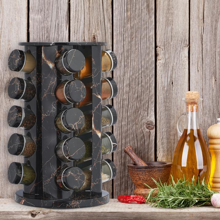 Actual product image Relaxdays 21 piece spice carousel