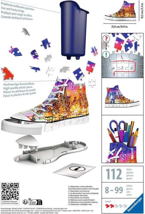 Image du produit Ravensburger Sneaker Skyline (108 pièces)