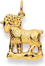 Produktbild Natsumi Schmuck Anhänger Sternzeichen Widder Gelbgold 18K/750 gross (750/18 K Gelbgold)
