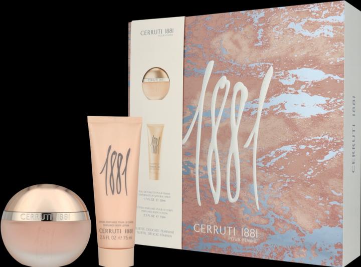 Actual product image Nino Cerruti 1881 FEMME EDT SPRAY 50 ML SETS (Fragrance set)