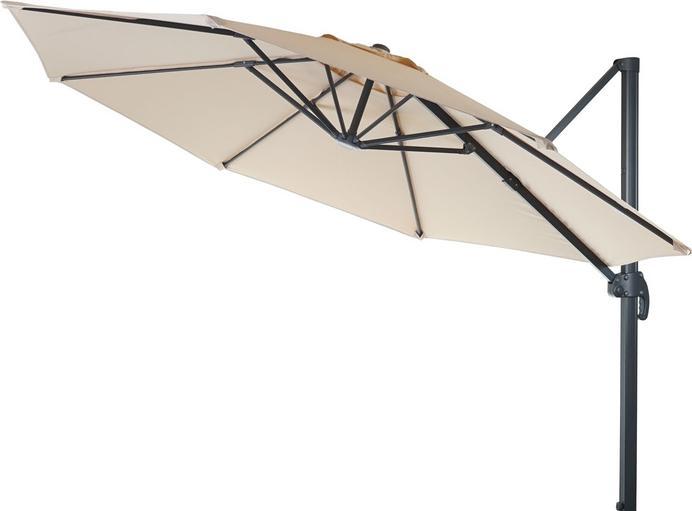 Produktbild Swisshandel24 Gastronomie-Luxus-Ampelschirm Sonnenschirm, Ø 4m - 10355