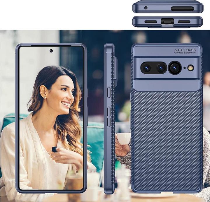Image du produit Screenguard Google Pixel 7 Pro Coque carbone Design TPU Case (Google Pixel 7 Pro)