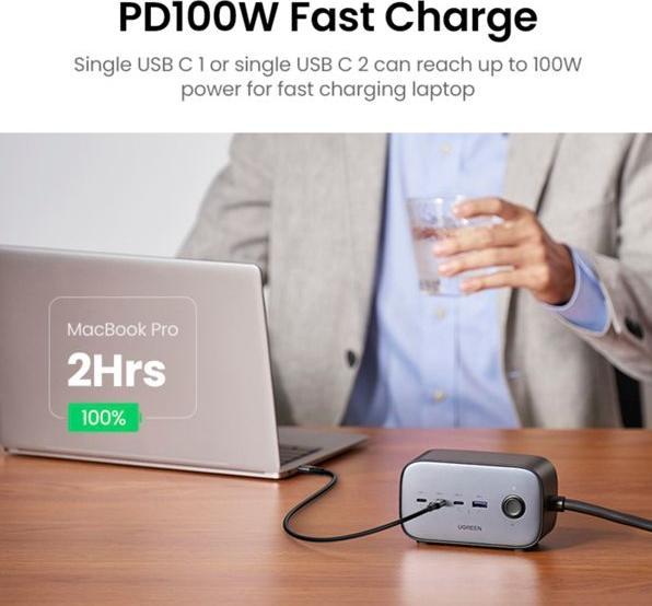 Produktbild Ugreen DigiNest Cube Power Strip