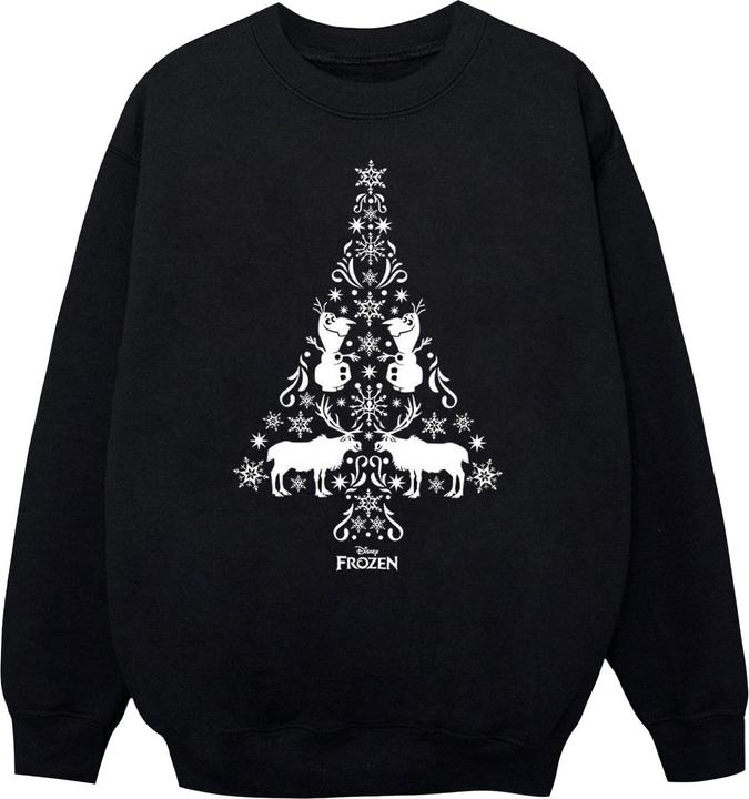 Actual product image Disney Boys Frozen Christmas Tree Sweatshirt (128)