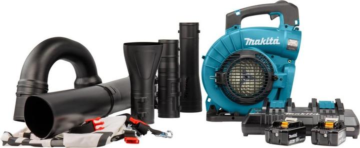 Actual product image Makita DUB363PT2V (Rechargeable battery operated, Vacuum cleaners & blowers, Leaf blower, Leaf vacuums)