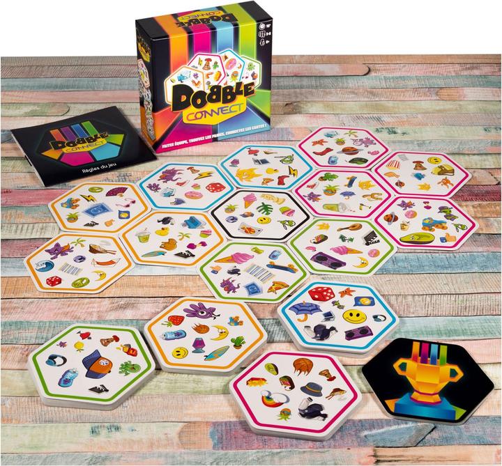Produktbild Asmodée Dobble Connect Kartenspiel