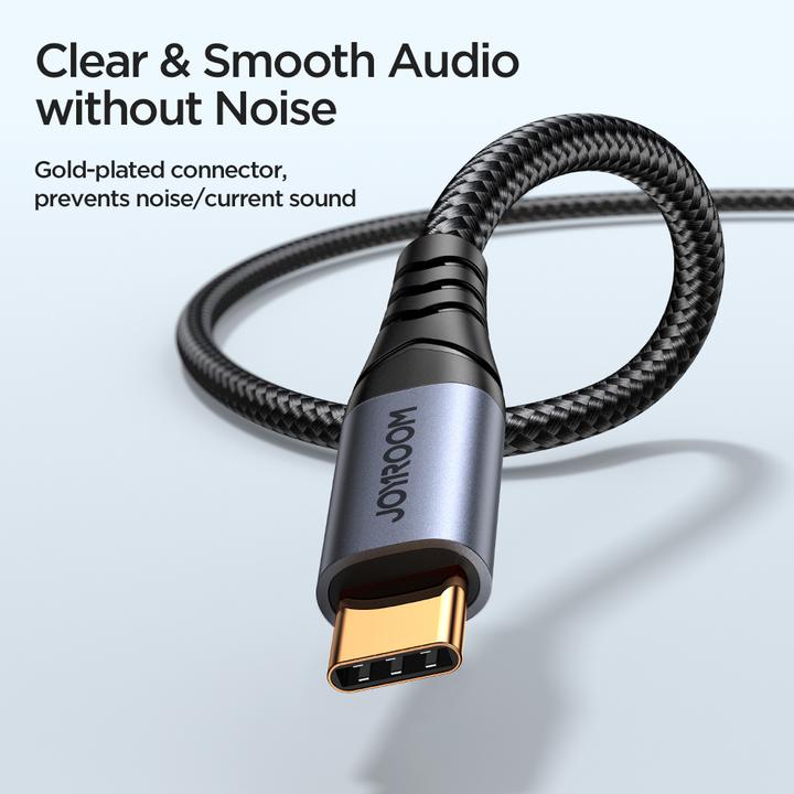 Actual product image Joyroom USB-C – 3.5mm Klinke (1.20 m, 3.5mm jack (AUX))