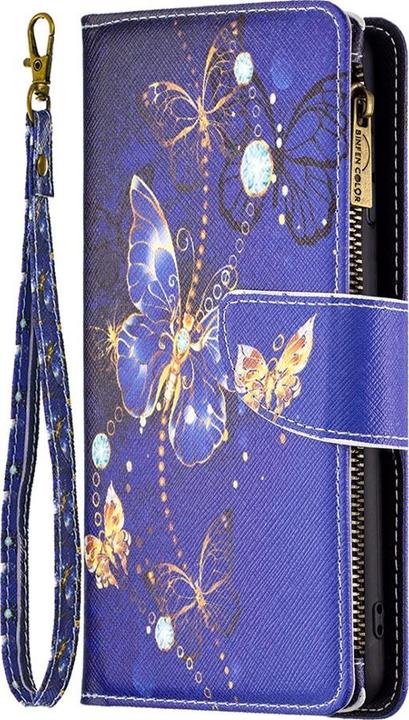 Actual product image Cover-Discount Nokia G11 / G21 - wallet case butterflies (Nokia G21)