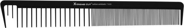 Actual product image Akashi Carbon hair cutting edge - mèche comb
