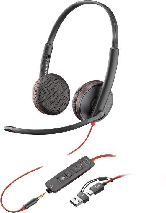 Poly Blackwire 3225 (Filaire, USB-C)