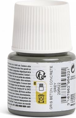 Image du produit Pebeo Couleurs de cuir SetaCuir (Gris béton, 45 ml)