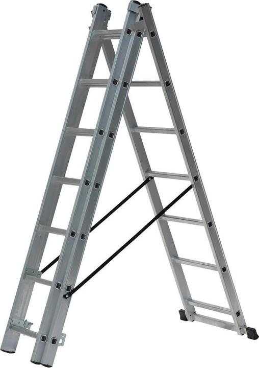Image du produit Awtools AW DRABINA ALUMINIOWA 3x9 STOPNI 150KG (115 cm)
