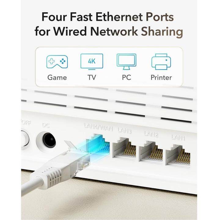 Actual product image Cudy AC1200 Wi-Fi 4G LTE-Cat4 router