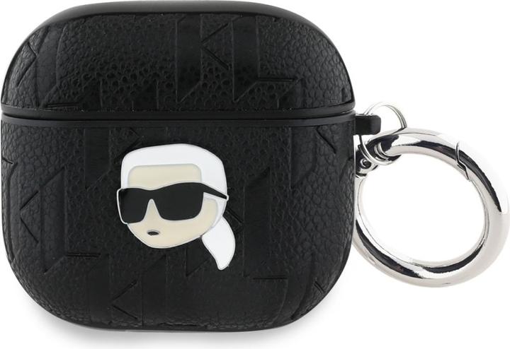 Image du produit Karl Lagerfeld Étui pour casque Monogram Karl pour AirPods 4 - Noir