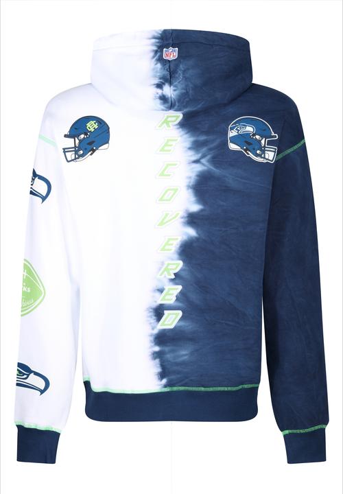 Produktbild Recovered Re:covered Fleece Hoody - INK DYE Seattle Seahawks - XL (XL)