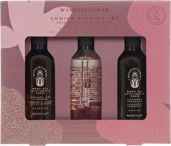 Actual product image Wanderflower Unwind Bathing Set