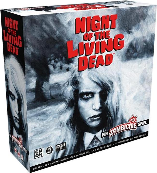 Produktbild Cmon CMND1215 - Zombicide: Night of the Living Dead, Brettspiel, 1-6 Spieler, ab 14 Jahren (DE-Ausgabe) (Deutsch)