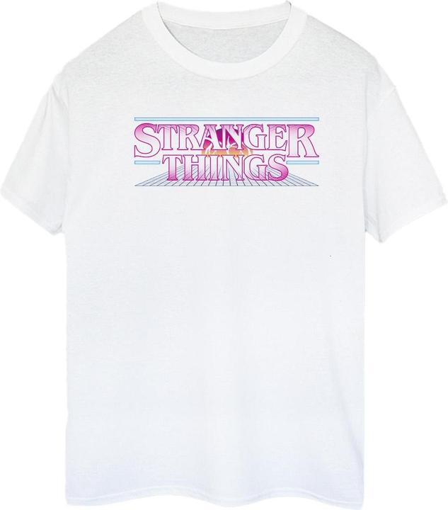 Immagine prodotto Netflix Stranger Things Retro Title Maglietta Ampia Donna (M)