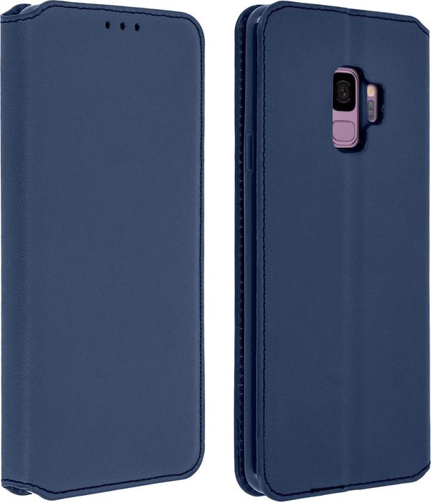 Immagine prodotto Avizar Flip Cover Wallet Classic Edition per Samsung Galaxy S9 - Blu scuro (Samsung Galaxy S9)