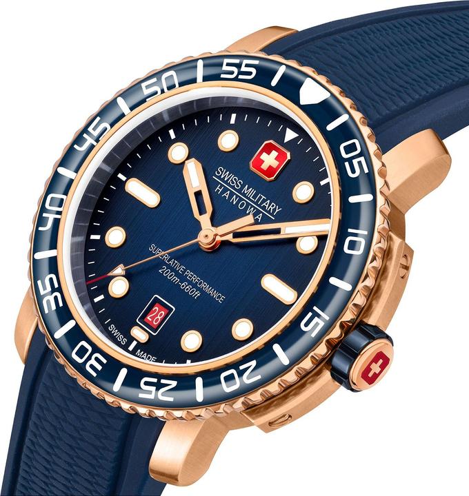 Immagine prodotto Swiss Military Hanowa Herrenuhr (Orologio sub, 44 mm)