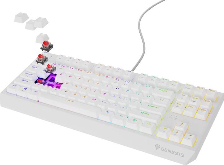 Actual product image Genesis herní mechanická klávesnice THOR 230 TKL (US, Cable)