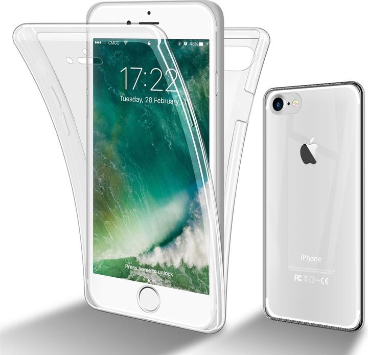 Productafbeelding Cadorabo TPU 360 graden hoesje (Apple iPhone 7, Apple iPhone SE (2e generatie))