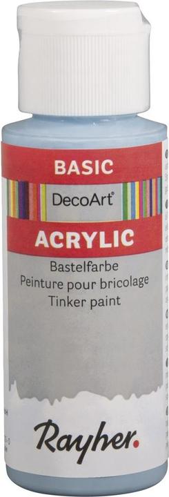 Produktbild Rayher Acrylic-Bastelfarbe himmelblau 59ml (Himmelblau, 59 ml)
