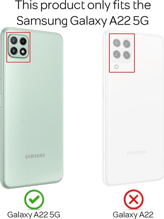 Produktbild Nalia 360 Grad Handyhülle (Samsung Galaxy A22 5G)
