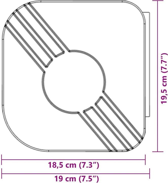 Actual product image VidaXL Articulated arm awning anthracite 3x2.5 m fabric and aluminium (3 m)