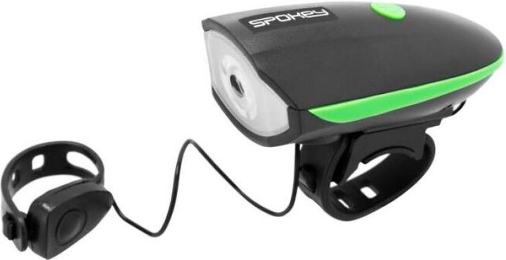 Immagine prodotto Spokey Luce per bicicletta Raini con clacson