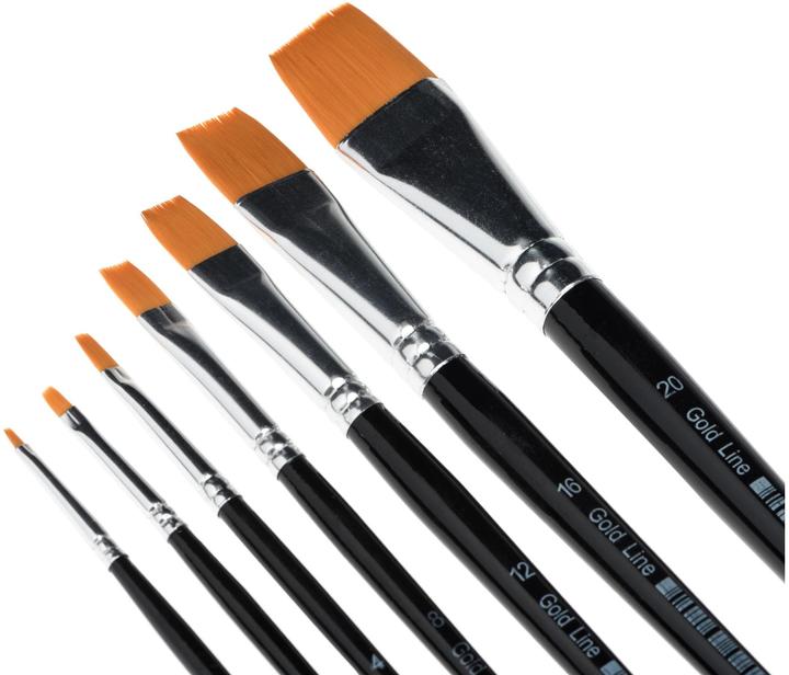 Productafbeelding Creativ Company Nylon haarborstel 7 maten (24 mm)