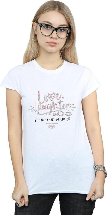 Actual product image Friends Womens/Ladies Love Laughter Cotton T-Shirt (XL)