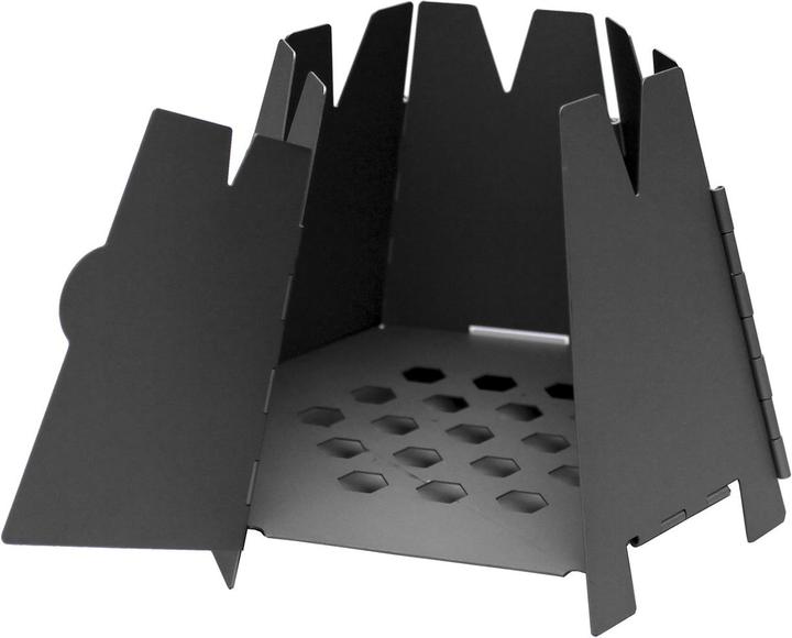 Image du produit Vargo Poêle à bois Hexagon acier inoxydable