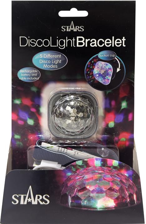 Produktbild NS Novelties Stars - Multicolored Disco Light Bracelet - (89022)
