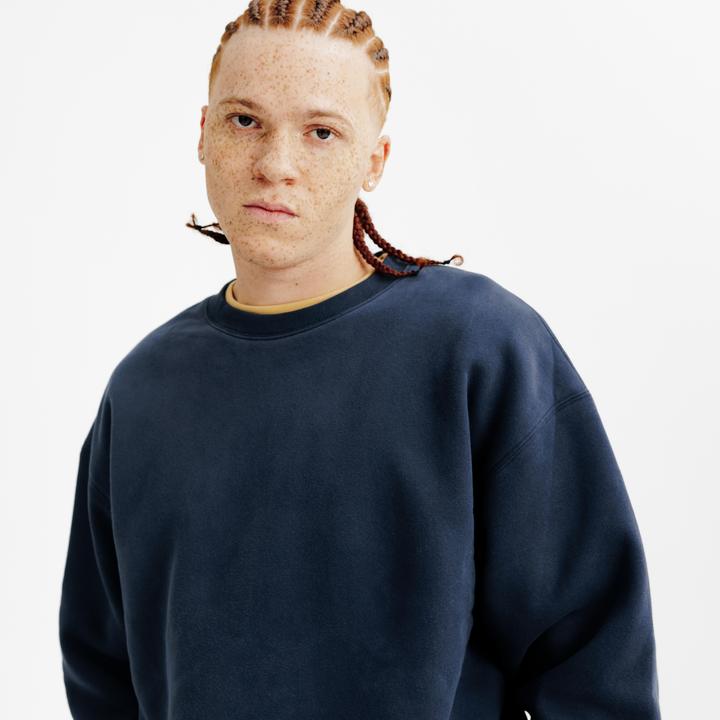 Produktbild Decathlon Crewneck Herren Oversized - blau (S)