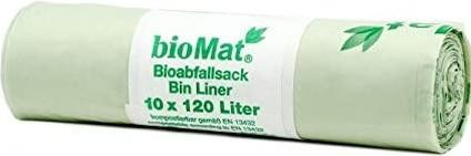 Actual product image Papstar Starch-based compost bags (10 x, 120 l)