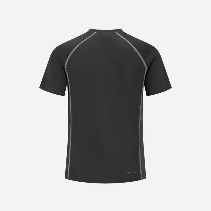 Immagine prodotto Quechua Wander-T-Shirt Kinder Merino - MH900 grau (14, 15, 16)