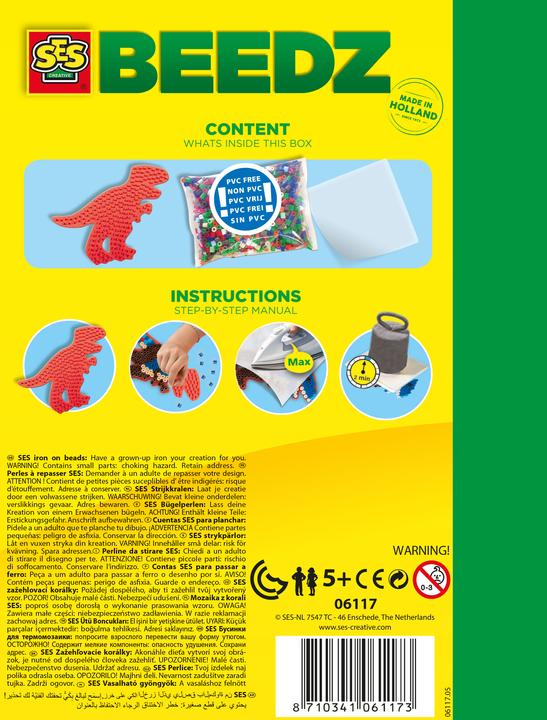 Produktbild Ses Bügelperlen Dinosaurier