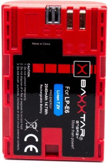 Actual product image Baxxtar Rechargeable battery LP-E6 (Rechargeable battery)