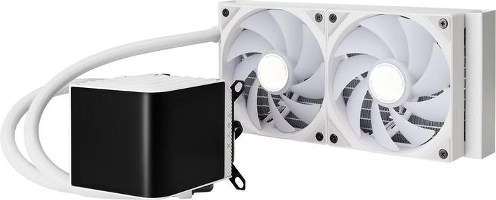 Actual product image TRYX PANORAMA complete water cooling system, ARGB - 240 mm, white