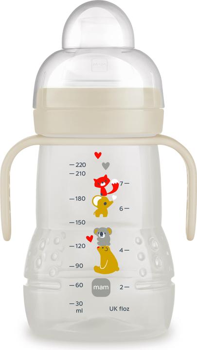 Actual product image MAM Trainer bottle with handle (220 ml)