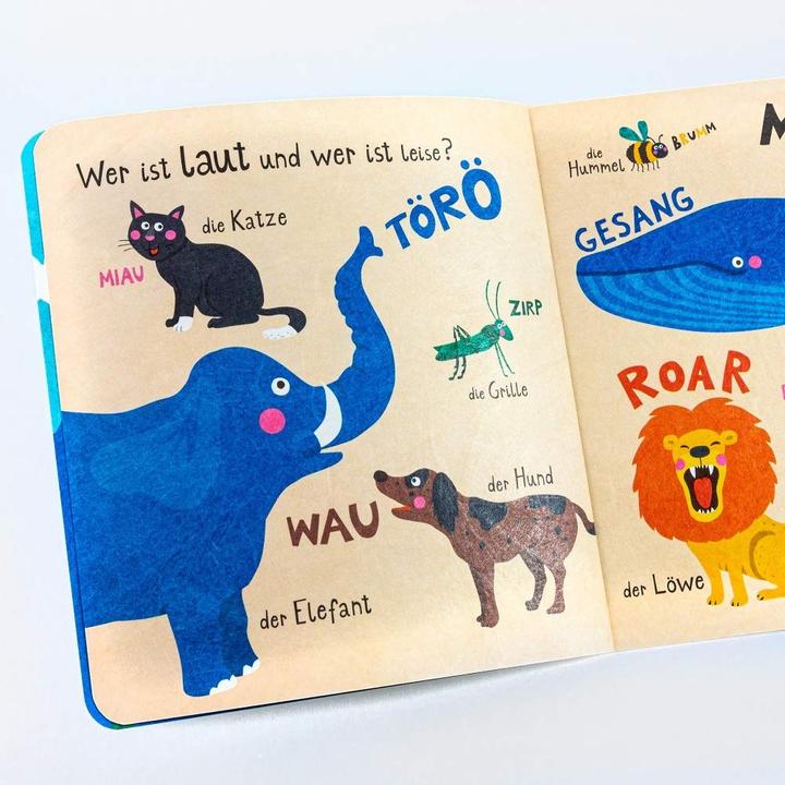Actual product image Baby pixi - My colourful animal book (German)