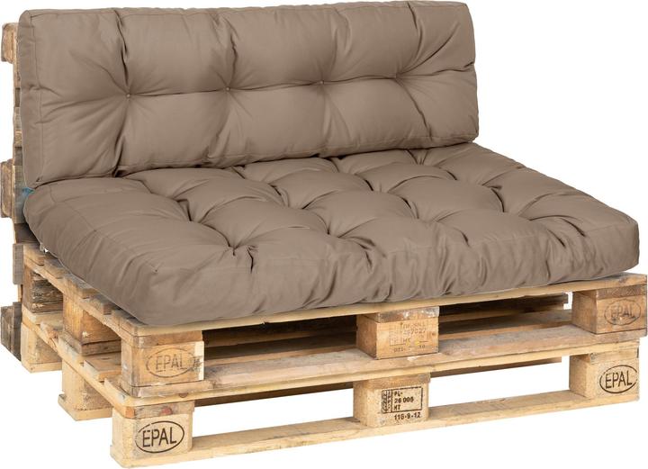 Cocon Palettenkissen-Set (120 x 80 x 15 cm)